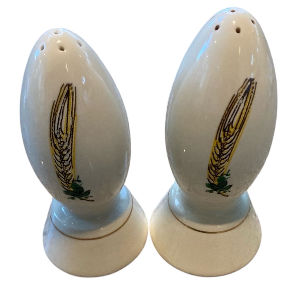 Coorsware Collectible  Porcelain Salt and Pepper Shakers Vintage  30s or 40s